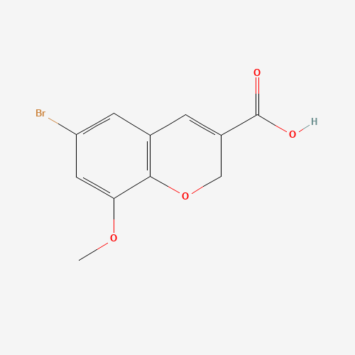 6-bromo-8-methoxy-2H-chromene-3-carboxylic acid (CAS: 885271-13-6) - Related Chemical Product