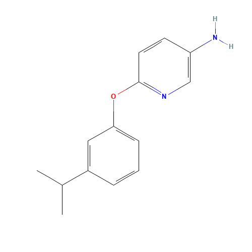 6-(3-propan-2-ylphenoxy)pyridin-3-amine (CAS: 953748-88-4) - Related Chemical Product