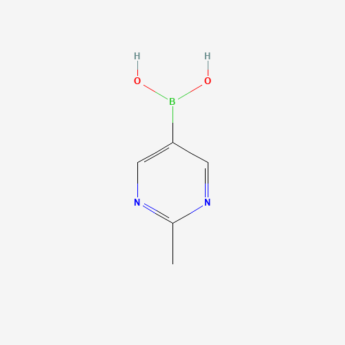 (2-methylpyrimidin-5-yl)boronic acid (CAS: 1034924-06-5) - Chemical Structure and Molecular Formula 