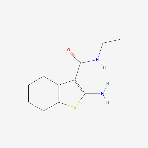 2-amino-N-ethyl-4,5,6,7-tetrahydro-1-benzothiophene-3-carboxamide (CAS: 60598-65-4) - Related Chemical Product