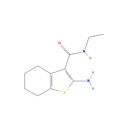 2-amino-N-ethyl-4,5,6,7-tetrahydro-1-benzothiophene-3-carboxamide (CAS: 60598-65-4) - Related Chemical Product