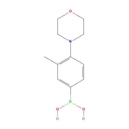(3-methyl-4-morpholin-4-ylphenyl)boronic acid (CAS: 1426245-63-7) - Related Chemical Product