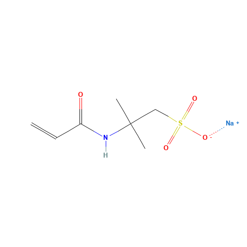 sodium;2-methyl-2-(prop-2-enoylamino)propane-1-sulfonate (CAS: 5165-97-9) - Related Chemical Product