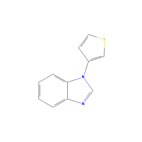 1-thiophen-3-ylbenzimidazole (CAS: 312959-35-6) - Related Chemical Product