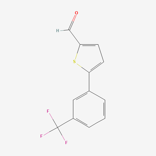 5-[3-(trifluoromethyl)phenyl]thiophene-2-carbaldehyde (CAS: 886508-92-5) - Related Chemical Product