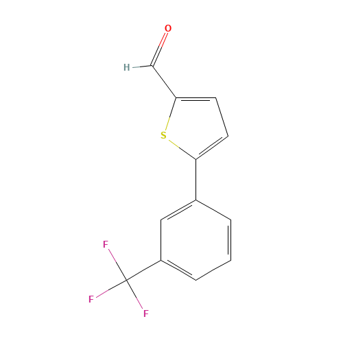5-[3-(trifluoromethyl)phenyl]thiophene-2-carbaldehyde (CAS: 886508-92-5) - Related Chemical Product
