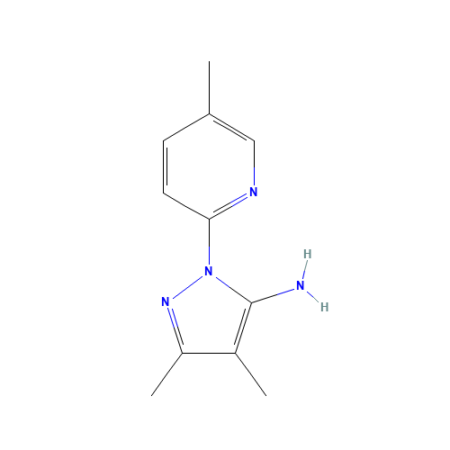 4,5-dimethyl-2-(5-methylpyridin-2-yl)pyrazol-3-amine (CAS: 1335140-80-1) - Related Chemical Product