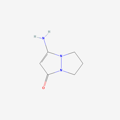 7-amino-2,3-dihydro-1H-pyrazolo[1,2-a]pyrazol-5-one (CAS: 69386-85-2) - Related Chemical Product
