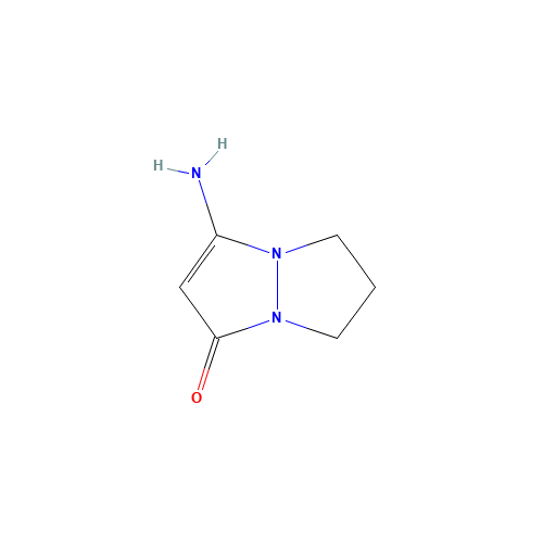 7-amino-2,3-dihydro-1H-pyrazolo[1,2-a]pyrazol-5-one (CAS: 69386-85-2) - Related Chemical Product