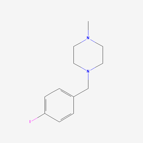 1-[(4-iodophenyl)methyl]-4-methylpiperazine (CAS: 102294-97-3) - Related Chemical Product