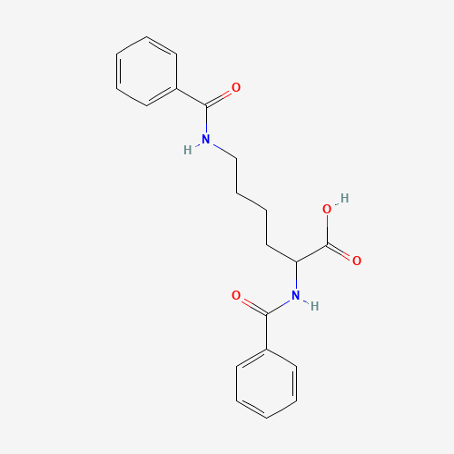 2,6-diamino-2-benzoyl-7-oxo-7-phenylheptanoic acid (CAS: 32513-92-1) - Chemical Structure and Molecular Formula 