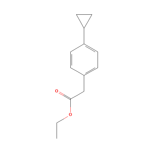 ethyl 2-(4-cyclopropylphenyl)acetate (CAS: 40641-92-7) - Related Chemical Product