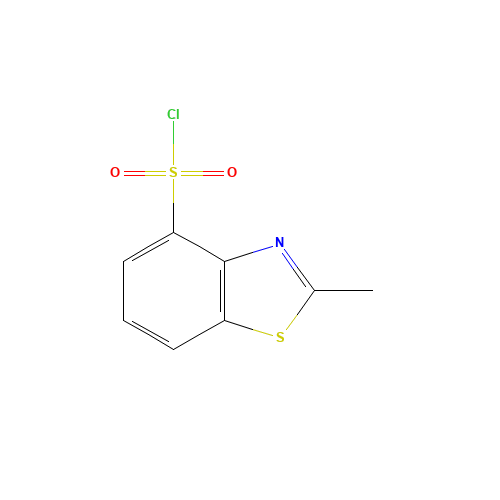 2-methyl-1,3-benzothiazole-4-sulfonyl chloride (CAS: 5036-85-1) - Related Chemical Product