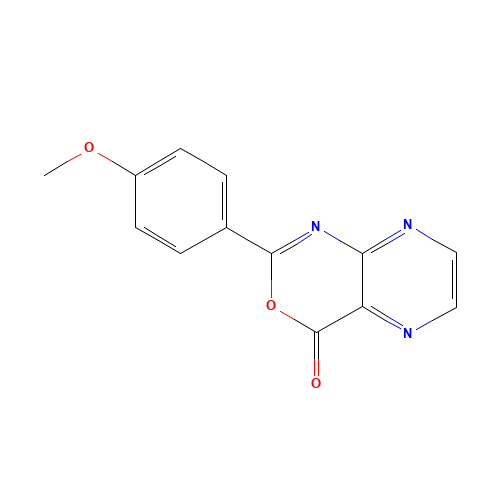 2-(4-methoxyphenyl)pyrazino[2,3-d][1,3]oxazin-4-one (CAS: 155513-83-0) - Related Chemical Product