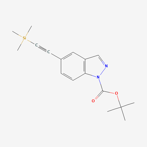 tert-butyl 5-(2-trimethylsilylethynyl)indazole-1-carboxylate (CAS: 1093306-78-5) - Related Chemical Product