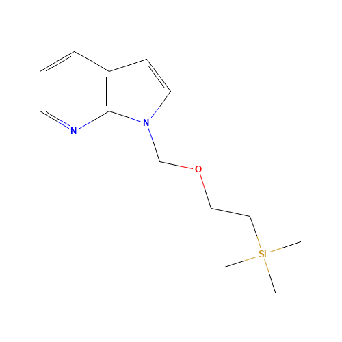 trimethyl-[2-(pyrrolo[2,3-b]pyridin-1-ylmethoxy)ethyl]silane (CAS: 879132-46-4) - Related Chemical Product