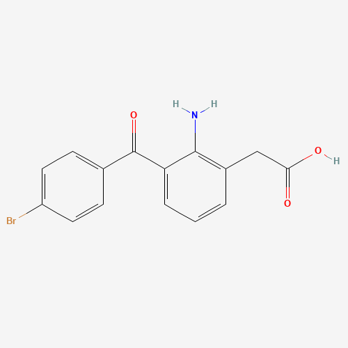 2-[2-amino-3-(4-bromobenzoyl)phenyl]acetic acid (CAS: 91714-94-2) - Related Chemical Product