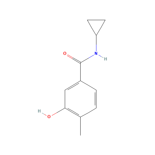 N-cyclopropyl-3-hydroxy-4-methylbenzamide (CAS: 796073-36-4) - Related Chemical Product