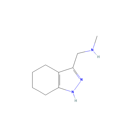 N-methyl-1-(4,5,6,7-tetrahydro-1H-indazol-3-yl)methanamine (CAS: 883544-80-7) - Related Chemical Product