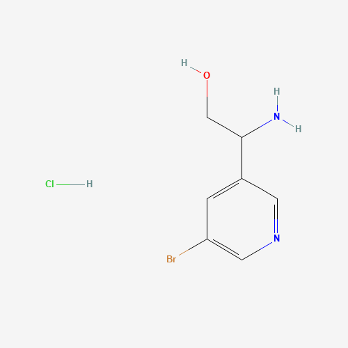 2-amino-2-(5-bromopyridin-3-yl)ethanol;hydrochloride (CAS: 1352443-39-0) - Related Chemical Product