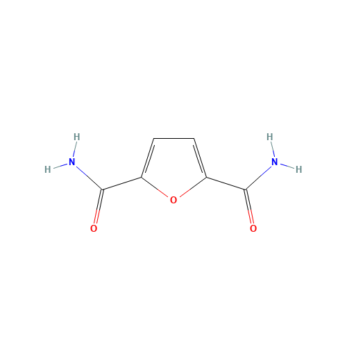 furan-2,5-dicarboxamide (CAS: 124052-68-2) - Chemical Structure and Molecular Formula 