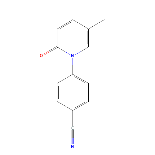 4-(5-methyl-2-oxopyridin-1-yl)benzonitrile (CAS: 1198411-34-5) - Related Chemical Product
