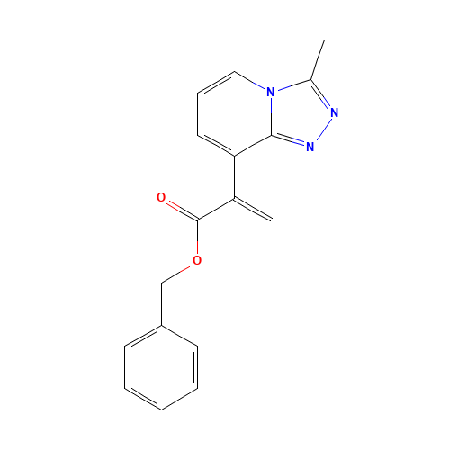 benzyl 2-(3-methyl-[1,2,4]triazolo[4,3-a]pyridin-8-yl)prop-2-enoate (CAS: 1190587-74-6) - Related Chemical Product