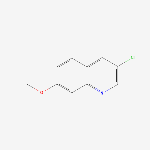 3-chloro-7-methoxyquinoline (CAS: 858279-19-3) - Chemical Structure and Molecular Formula 