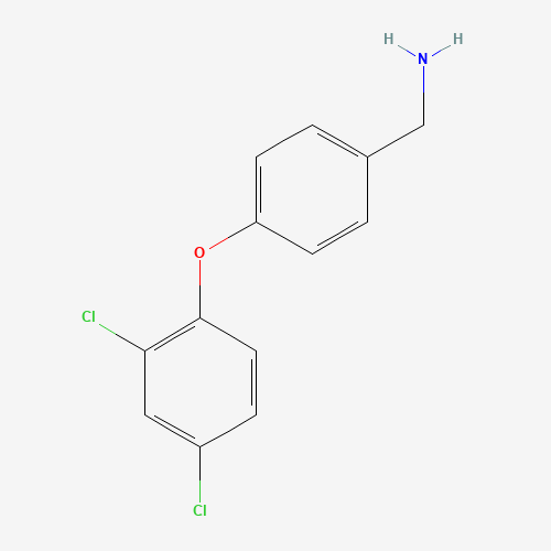 [4-(2,4-dichlorophenoxy)phenyl]methanamine (CAS: 938328-68-8) - Related Chemical Product