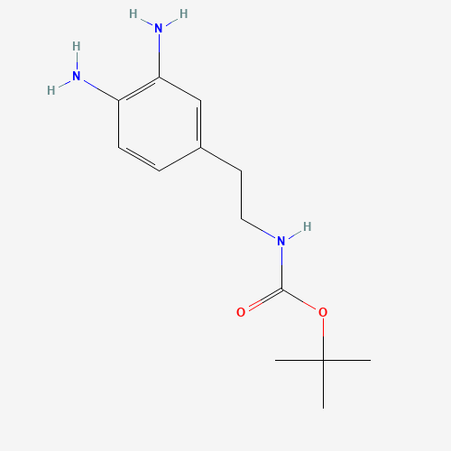 tert-butyl N-[2-(3,4-diaminophenyl)ethyl]carbamate (CAS: 159417-95-5) - Related Chemical Product