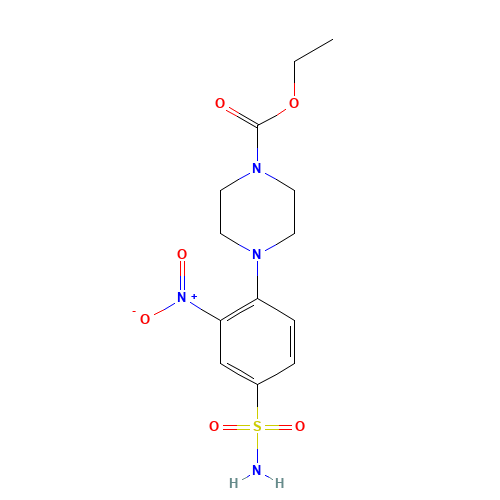 ethyl 4-(2-nitro-4-sulfamoylphenyl)piperazine-1-carboxylate (CAS: 1257048-14-8) - Related Chemical Product