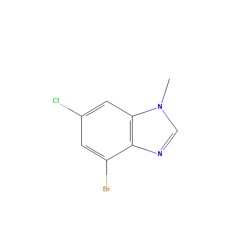 4-bromo-6-chloro-1-methylbenzimidazole (CAS: 1433822-43-5) - Related Chemical Product