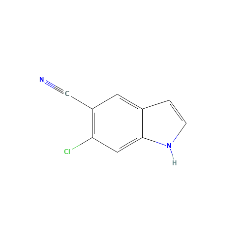 6-chloro-1H-indole-5-carbonitrile (CAS: 1423120-66-4) - Related Chemical Product