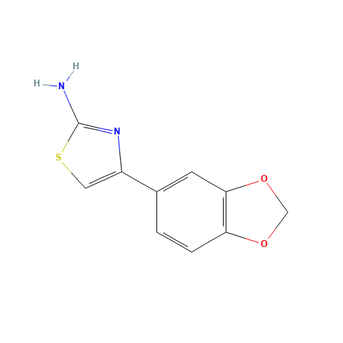 4-(1,3-benzodioxol-5-yl)-1,3-thiazol-2-amine (CAS: 185613-91-6) - Related Chemical Product