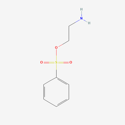 2-aminoethyl benzenesulfonate (CAS: 771582-62-8) - Chemical Structure and Molecular Formula 