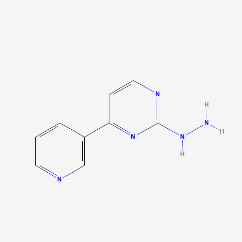 (4-pyridin-3-ylpyrimidin-2-yl)hydrazine (CAS: 959037-50-4) - Related Chemical Product