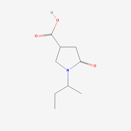 1-butan-2-yl-5-oxopyrrolidine-3-carboxylic acid (CAS: 696647-92-4) - Related Chemical Product