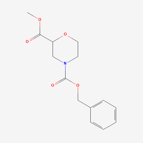 4-O-benzyl 2-O-methyl morpholine-2,4-dicarboxylate (CAS: 135782-22-8) - Related Chemical Product