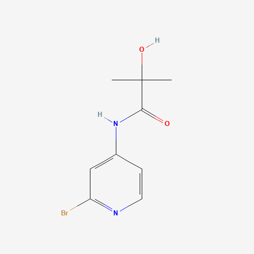 N-(2-bromopyridin-4-yl)-2-hydroxy-2-methylpropanamide (CAS: 1433904-52-9) - Related Chemical Product