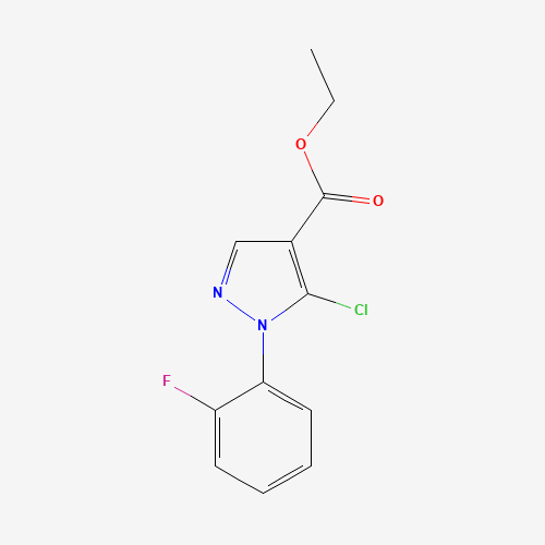 ethyl 5-chloro-1-(2-fluorophenyl)pyrazole-4-carboxylate (CAS: 1245279-25-7) - Related Chemical Product