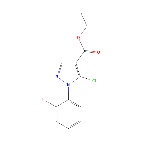 ethyl 5-chloro-1-(2-fluorophenyl)pyrazole-4-carboxylate (CAS: 1245279-25-7) - Related Chemical Product