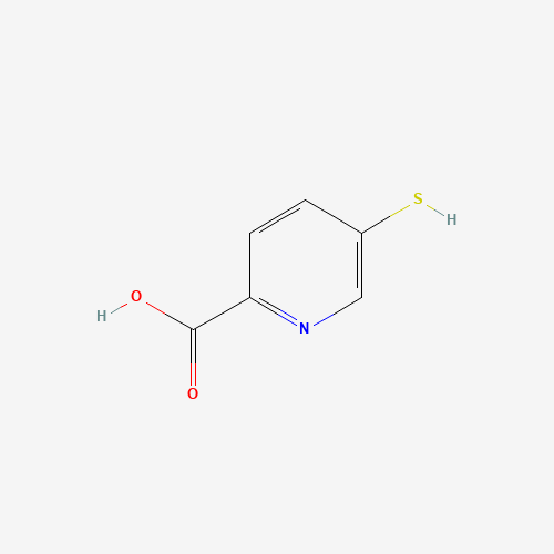 5-sulfanylpyridine-2-carboxylic acid (CAS: 24242-22-6) - Chemical Structure and Molecular Formula 
