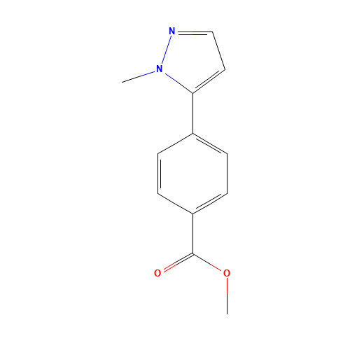 methyl 4-(2-methylpyrazol-3-yl)benzoate (CAS: 179057-12-6) - Related Chemical Product