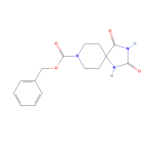 benzyl 2,4-dioxo-1,3,8-triazaspiro[4.5]decane-8-carboxylate (CAS: 28121-73-5) - Related Chemical Product