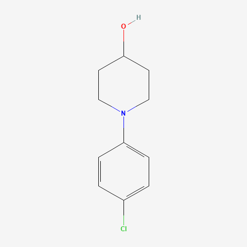 1-(4-chlorophenyl)piperidin-4-ol (CAS: 119836-12-3) - Chemical Structure and Molecular Formula 