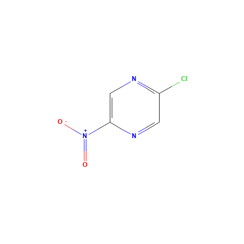 2-chloro-5-nitropyrazine (CAS: 87885-45-8) - Chemical Structure and Molecular Formula 