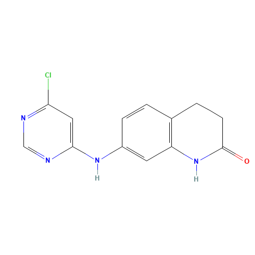 7-[(6-chloropyrimidin-4-yl)amino]-3,4-dihydro-1H-quinolin-2-one (CAS: 862461-95-8) - Related Chemical Product
