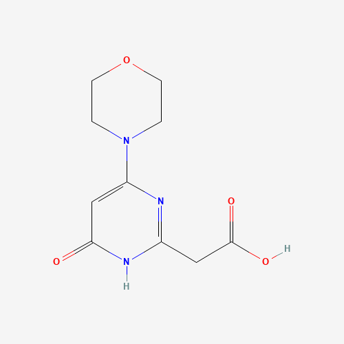 2-(6-morpholin-4-yl-4-oxo-1H-pyrimidin-2-yl)acetic acid (CAS: 1260981-25-6) - Related Chemical Product