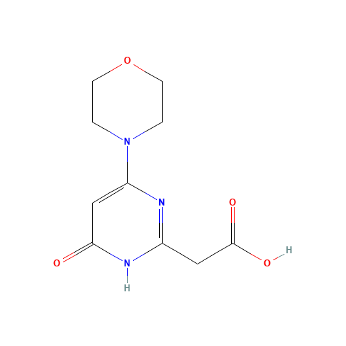 2-(6-morpholin-4-yl-4-oxo-1H-pyrimidin-2-yl)acetic acid (CAS: 1260981-25-6) - Related Chemical Product