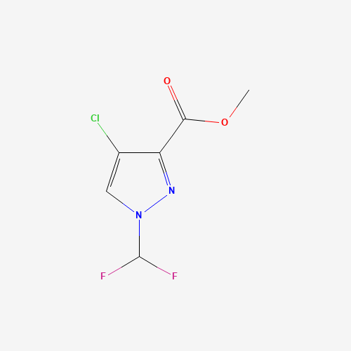 methyl 4-chloro-1-(difluoromethyl)pyrazole-3-carboxylate (CAS: 1310351-06-4) - Related Chemical Product